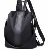 Čierny ľahký dámsky batôžtek / kabelka cez rameno