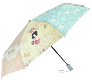 Sweet & Candy Automatický dámsky dáždnik s potlačou v1