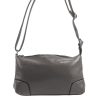 Pozdĺžna menšia dámska crossbody kabelka H0515 sivá