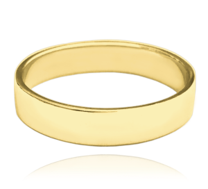 MINET Pozlacený stříbrný snubní prsten vel. 60