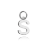 MINET Strieborný prívesok malé písmeno "S"