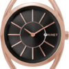 MINET Ružovo-zlaté dámske hodinky ICON BLACK MESH