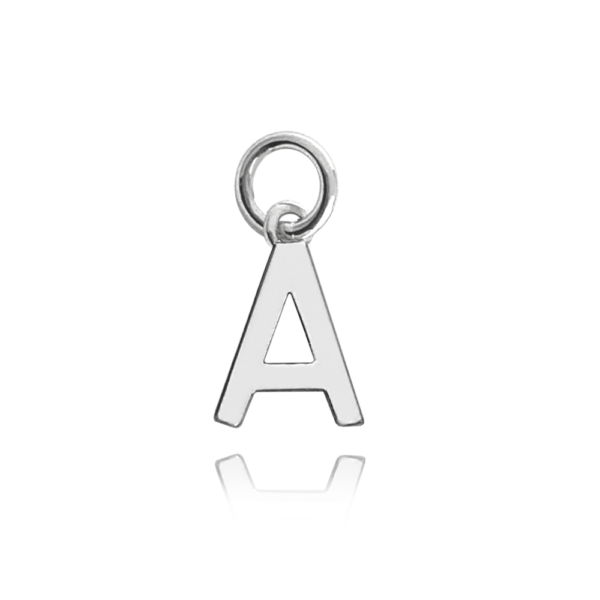 MINET Strieborný prívesok malé písmeno "A"