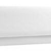 Elegantná biela tenká dámska listová kabelka SP07 GROSSO