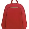 Elegantný menší dámsky batôžtek / kabelka červená
