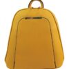 Elegantný menší dámsky batôžtek / kabelka žltá