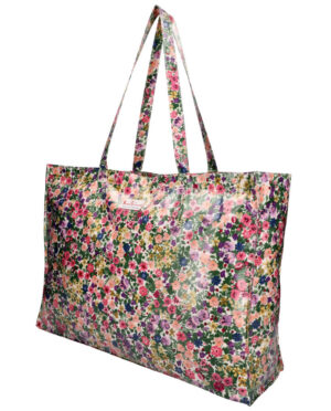 Sweet & Candy Veľká plážová taška s potlačou kvetín W856-9 M1