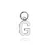 MINET Strieborný prívesok malé písmeno "G"