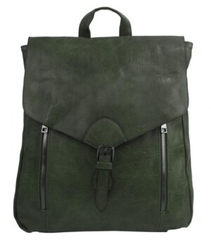 Dámsky batoh / kabelka tmavo zelená